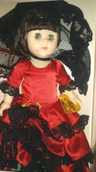 8" BRUNETTE VOGUE GINNY DOLL  FLAMENCO DANCER 2660 DEBOXED